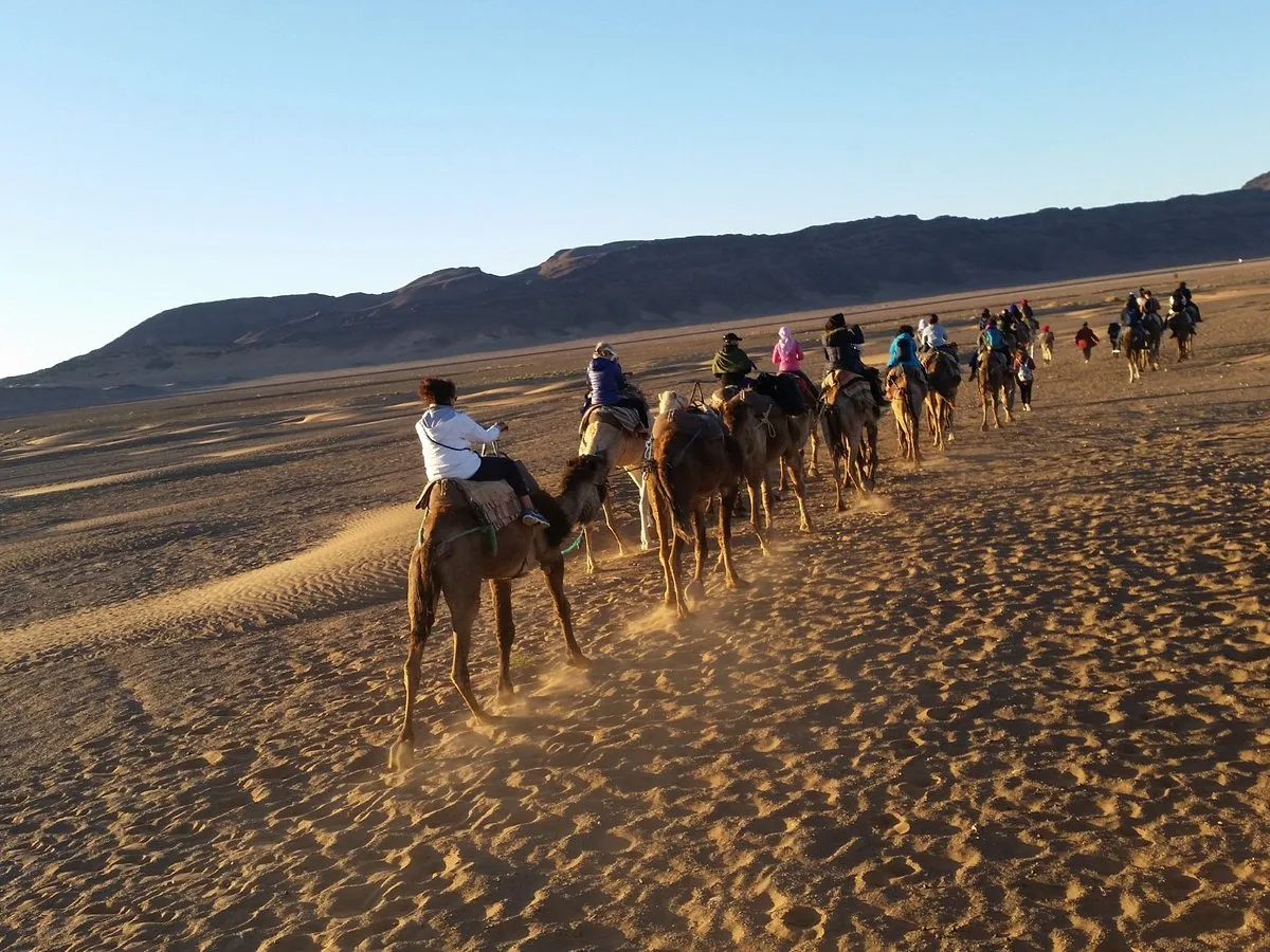 Zagora Sahara dunes on the Morocco family tour